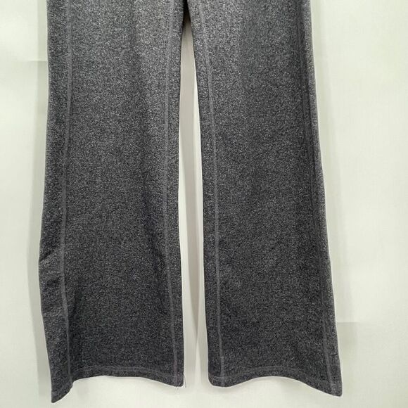 Athleta Heather Gray Chaturanga Bootcut Pull-On Yoga Leggings Medium - Picture 2 of 5